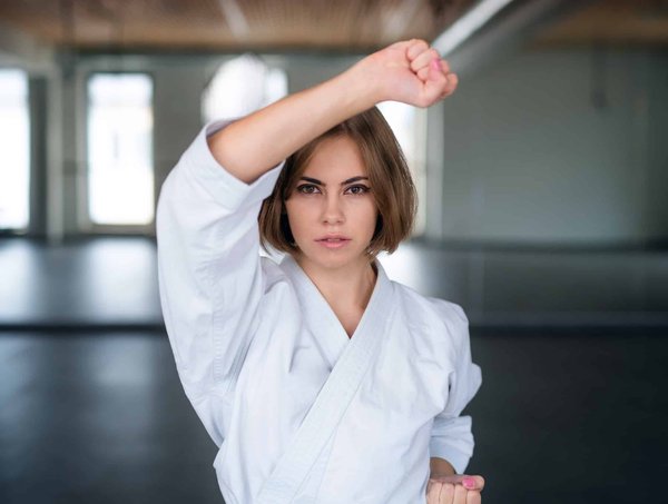 How can UK karate practitioners improve their kata performance through mindfulness techniques?